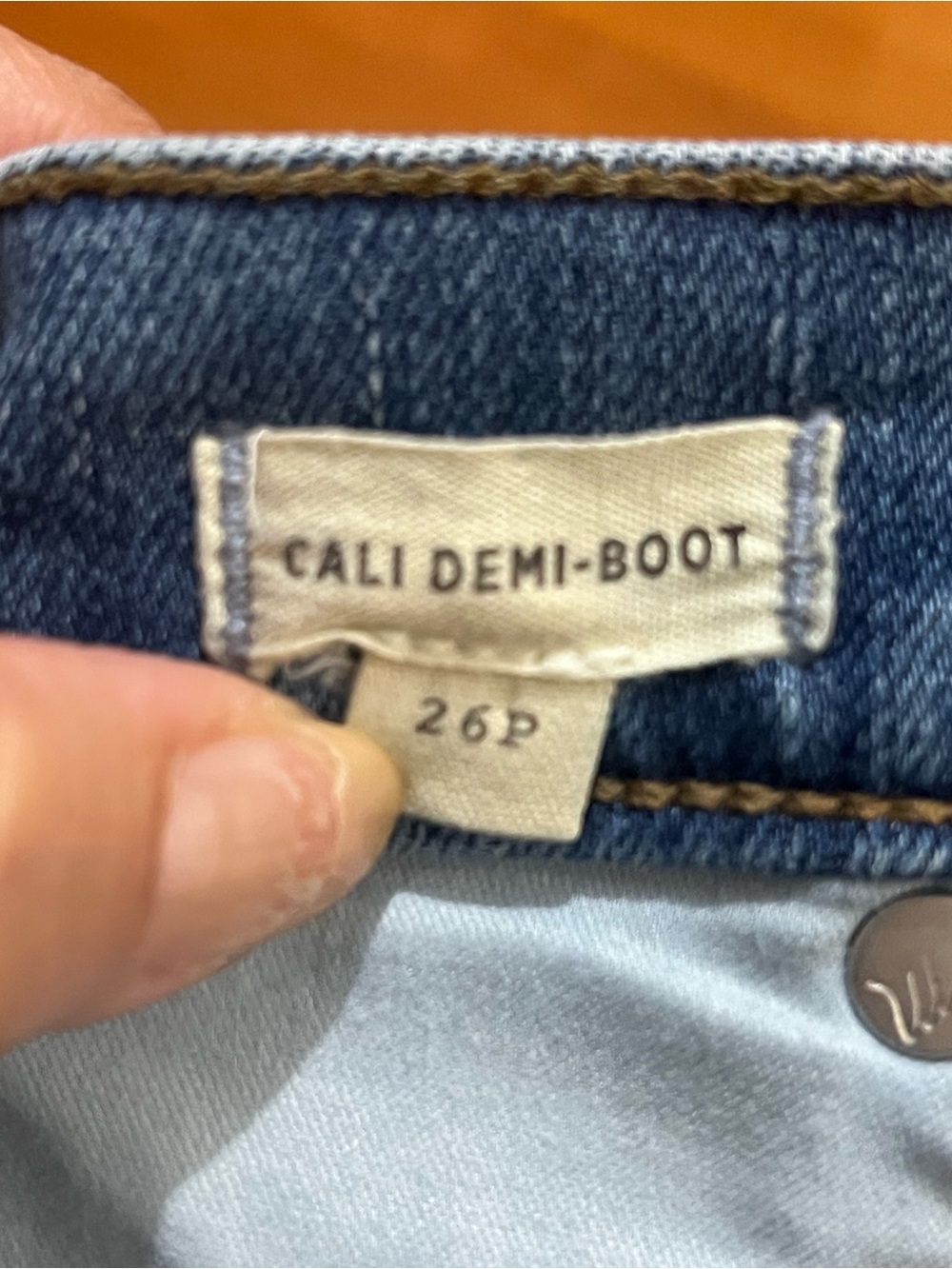 Madewell Cali Demi-Boot Straight-Leg Crop Jeans with Raw Hem Women’s 26P - Picture 8 of 14